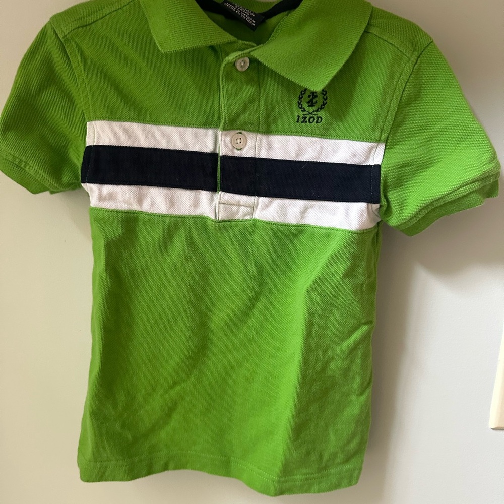 IZOD Kids Green Polo Shirt